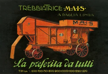 Farm Machinery. Suzzara, 1925